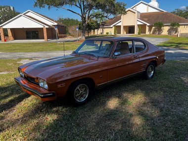 Restaurierter Mercury Capri MkI 2800 1974
Restored 1974 Mercury Capri MkI 2800